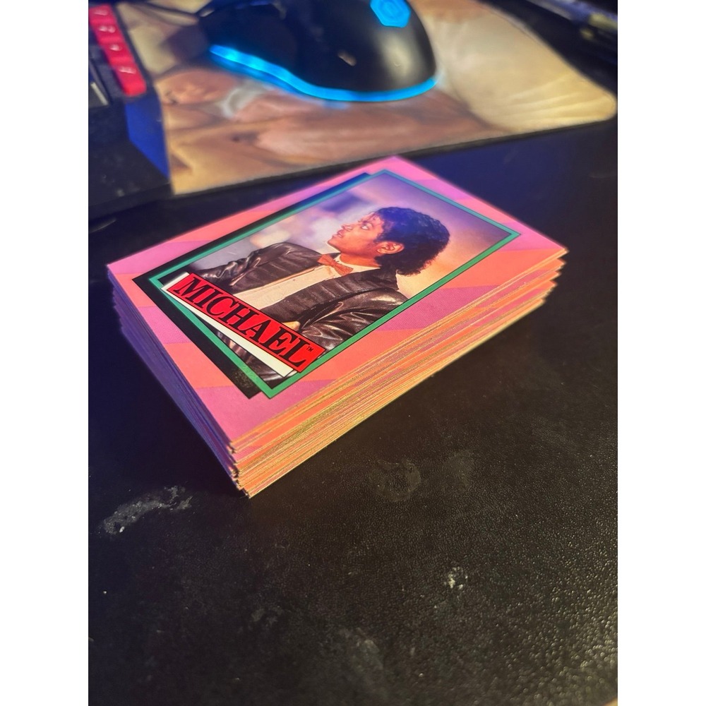 The 1984 Michael Jackson Topps Cards set includes 33 vintage trading cards MINT - Picture 7 of 8